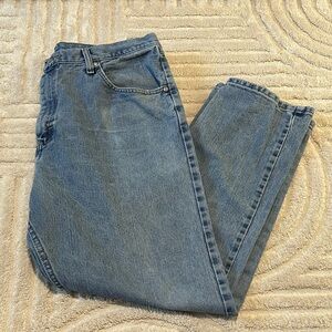 Wrangler Light Blue Relaxed Fit Jeans